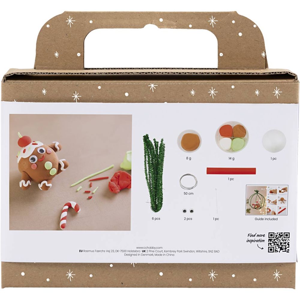 Mini Craft Kit Modelling - Gingerbread Man