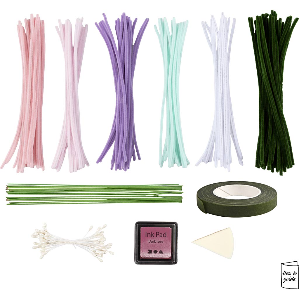 Craft Kit Pipe Cleaner Flowers