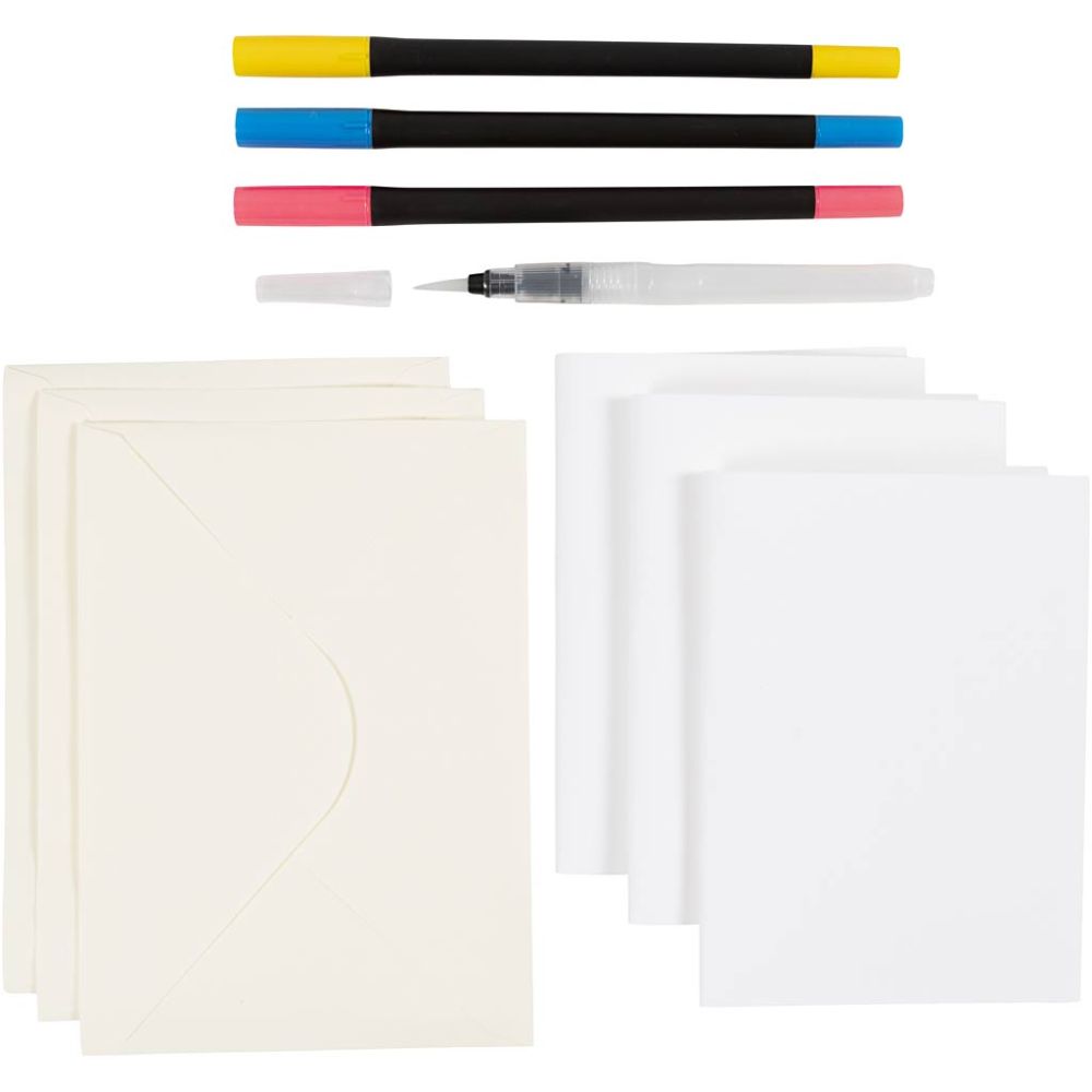 Mini Craft Kit - WaterColour Cards and Envelopes