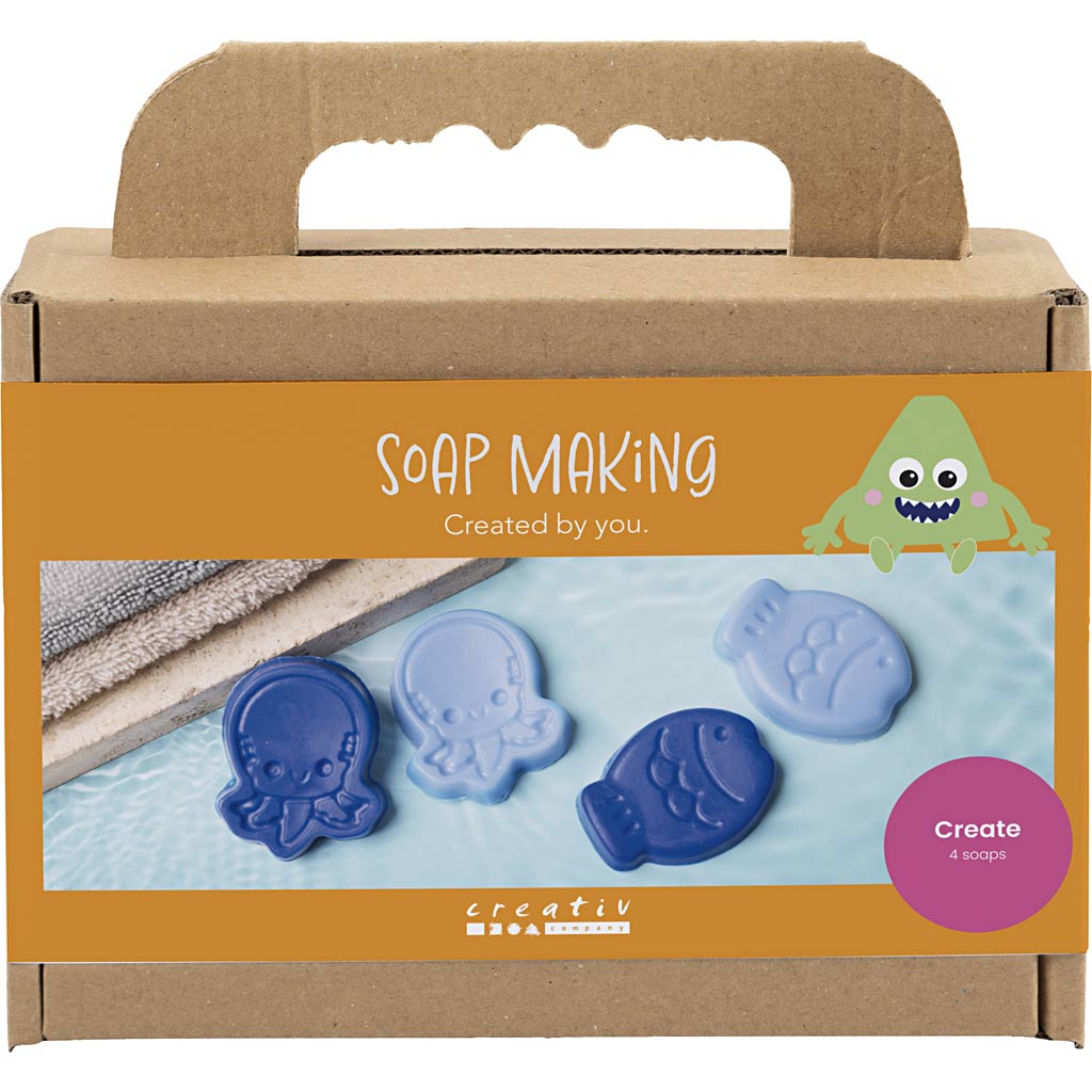 Craft Kit Soap Making - Blue Sea Animals