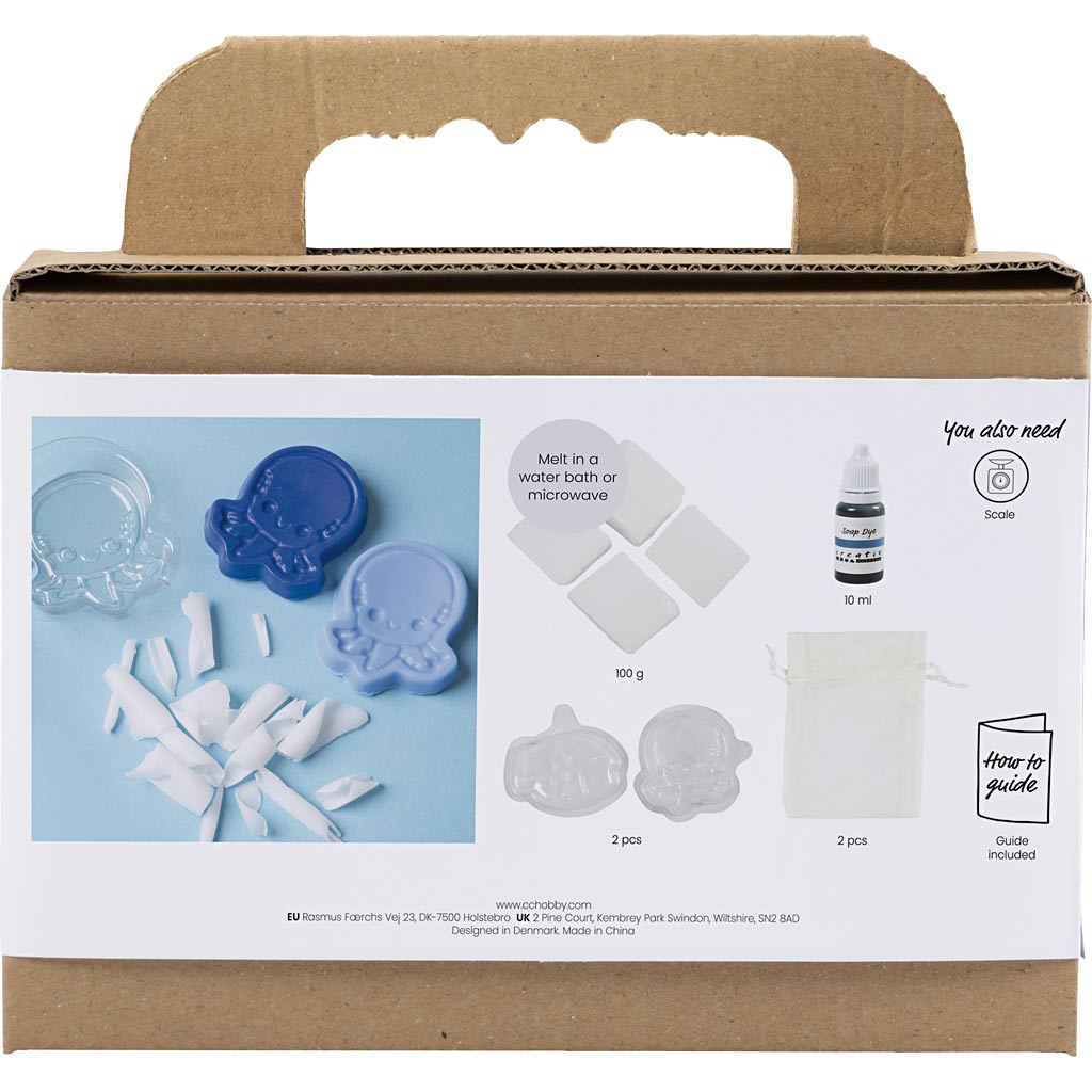 Craft Kit Soap Making - Blue Sea Animals