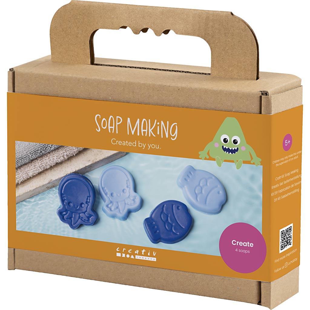 Craft Kit Soap Making - Blue Sea Animals