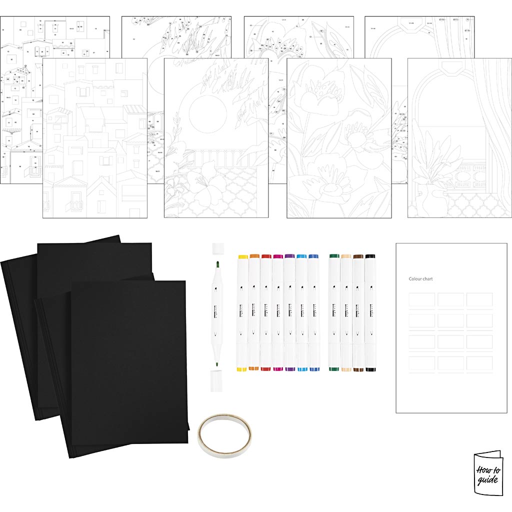 Craft Kit Colouring