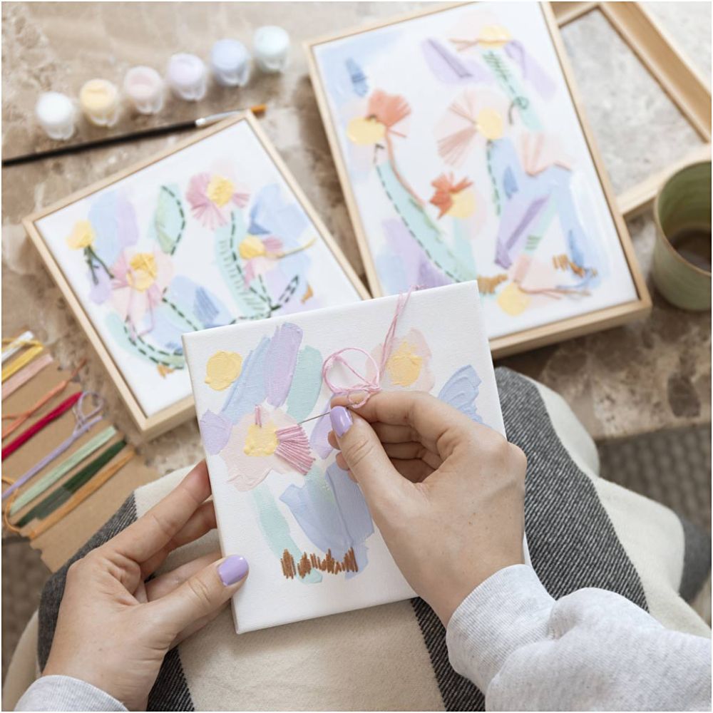 Embroidery Craft Kit - Pictures in Frames