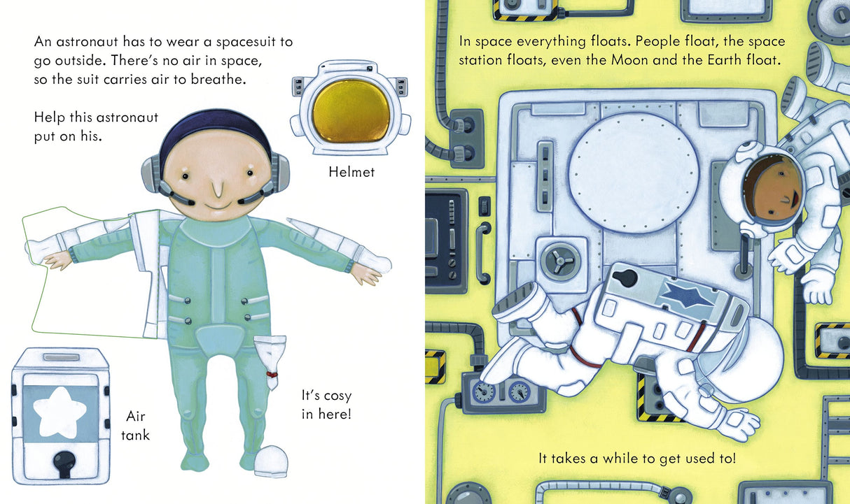 Peep Inside Space Book by Anna Milbourne | Art & Hobby