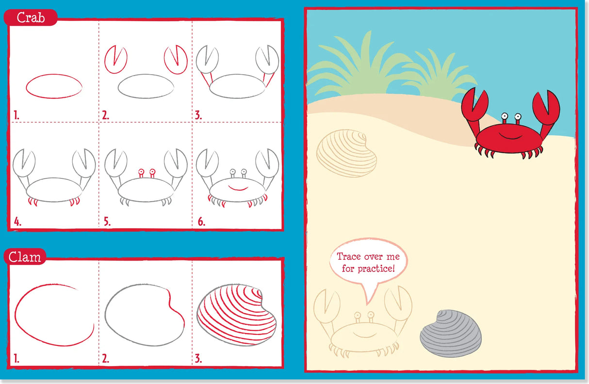 Learn To Draw Ocean Wonders Book
