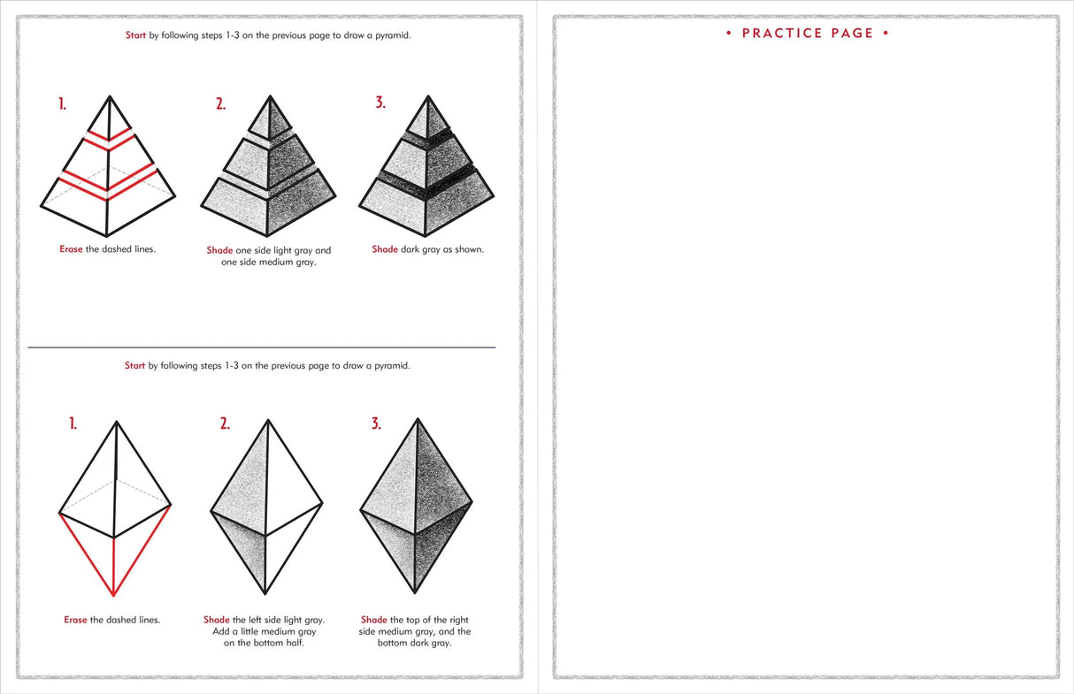 Learn To Draw Book - 3D Illusions and More!