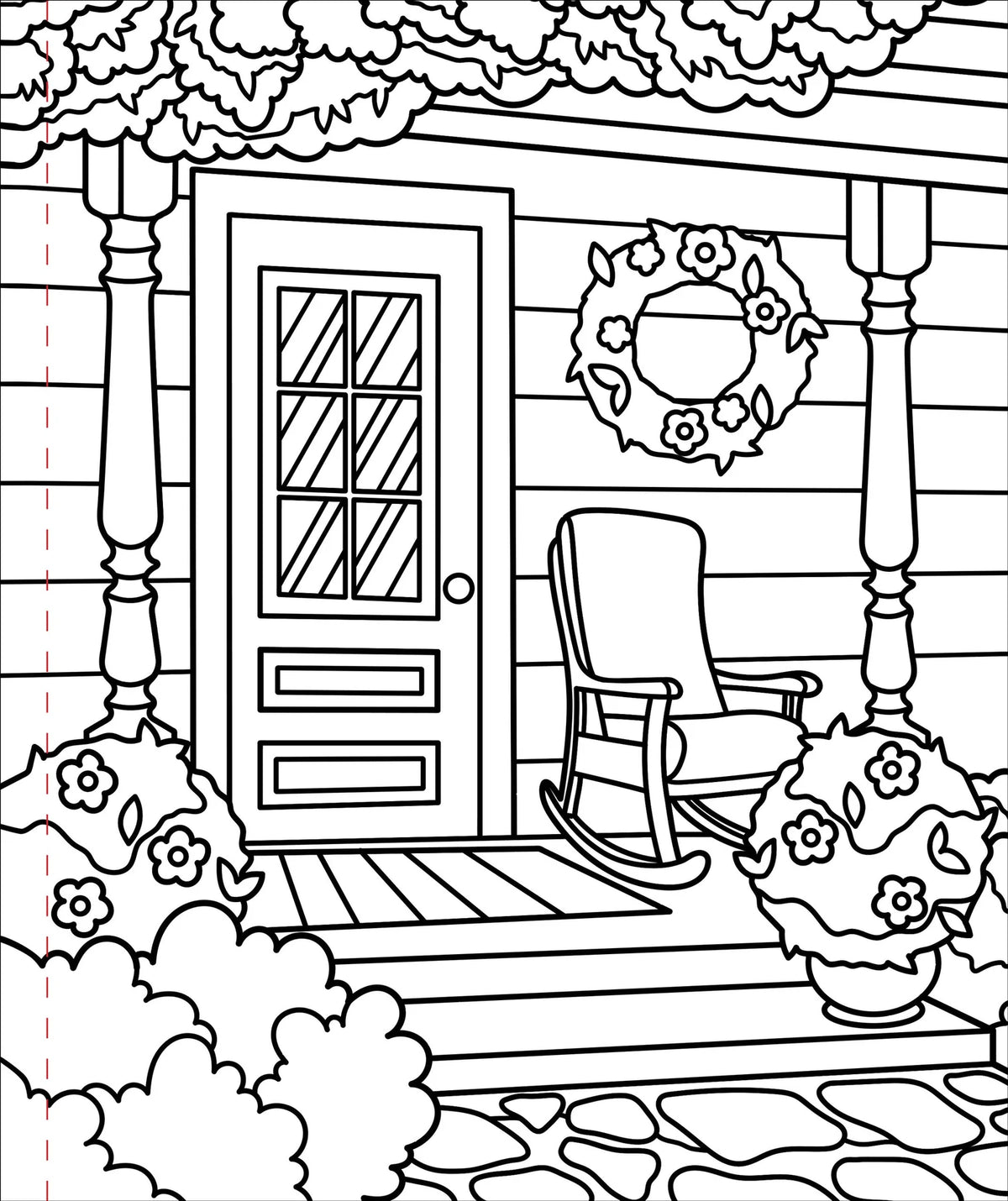 Easy Breezy Colouring Book - Home Sweet Home