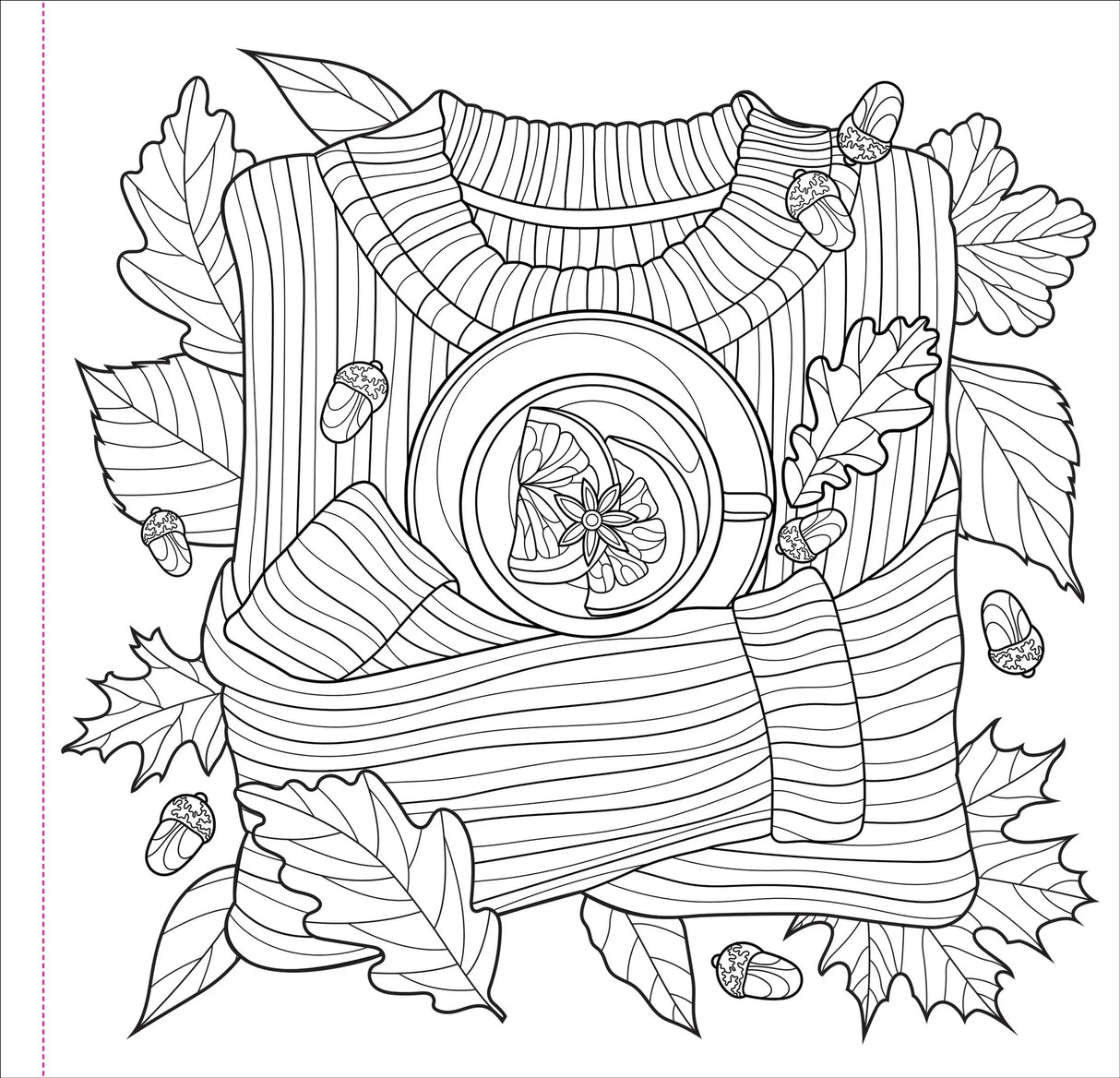Artist's Colouring Book - Autumn Dreams