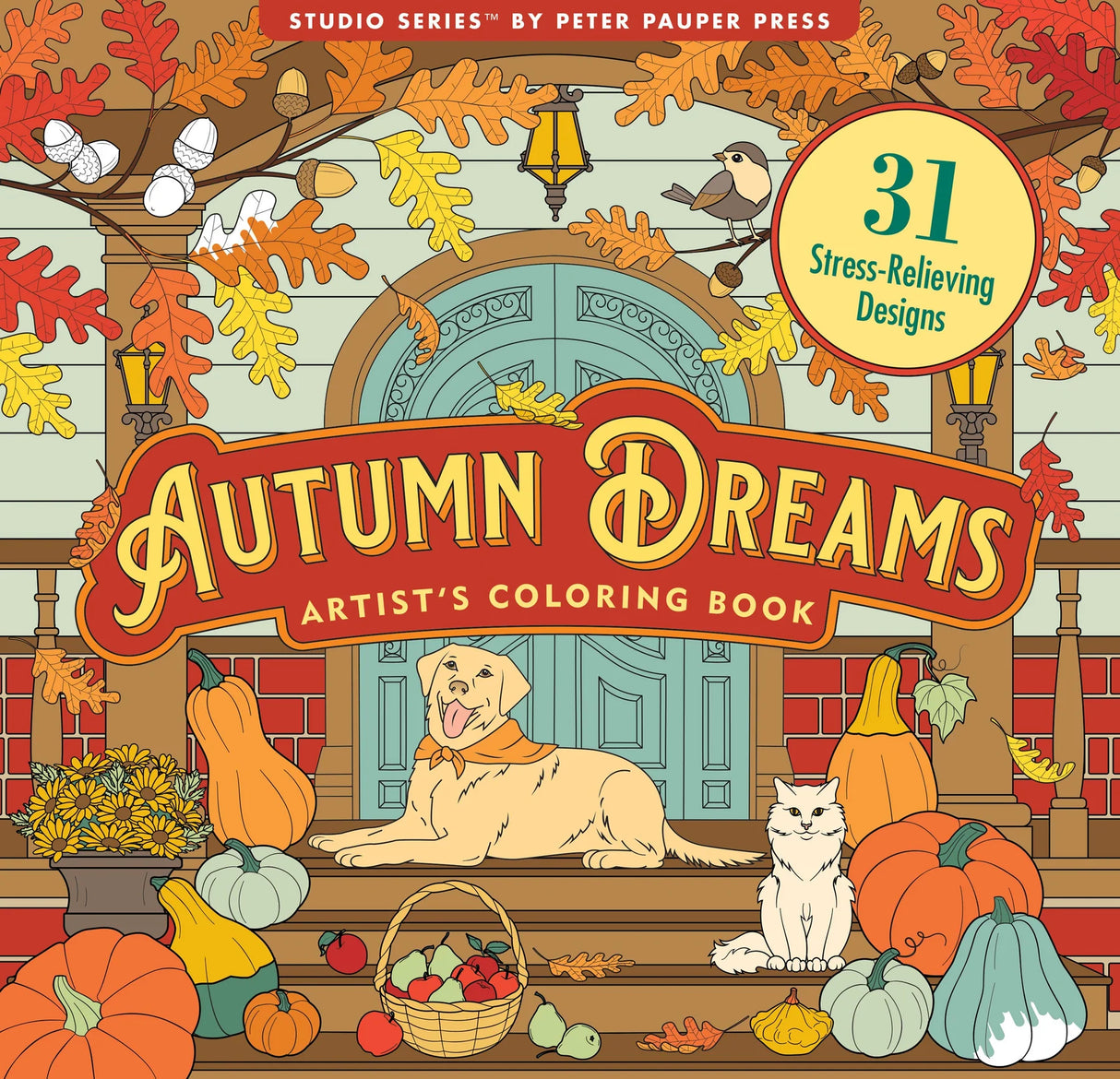 Artist's Colouring Book - Autumn Dreams