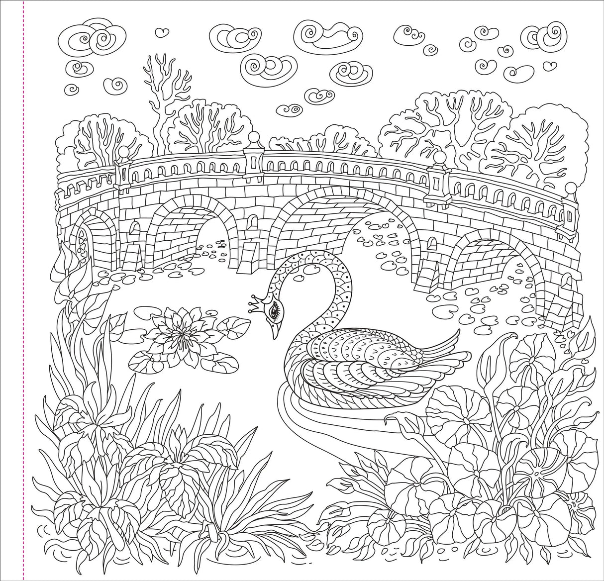 Adult Colouring Book - Enchanted Kingdom