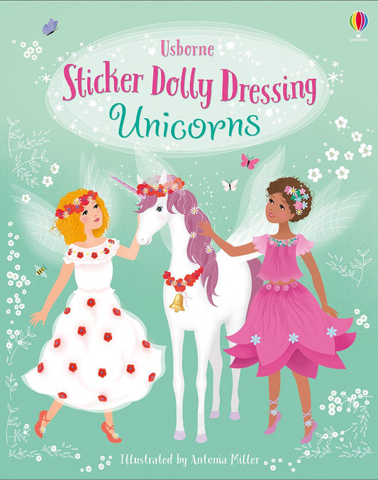 Sticker Dolly Dressing Unicorns Sticker Book Usborne