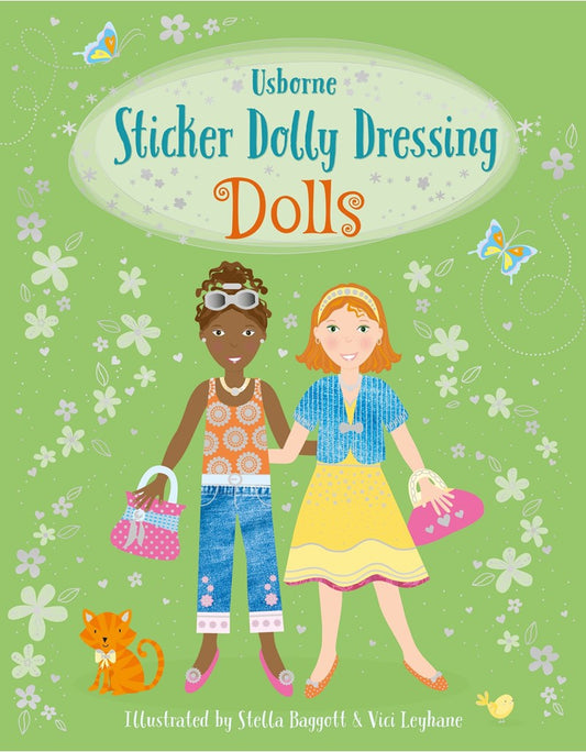 Sticker Dolly Dressing Dolls Sticker Book Usborne