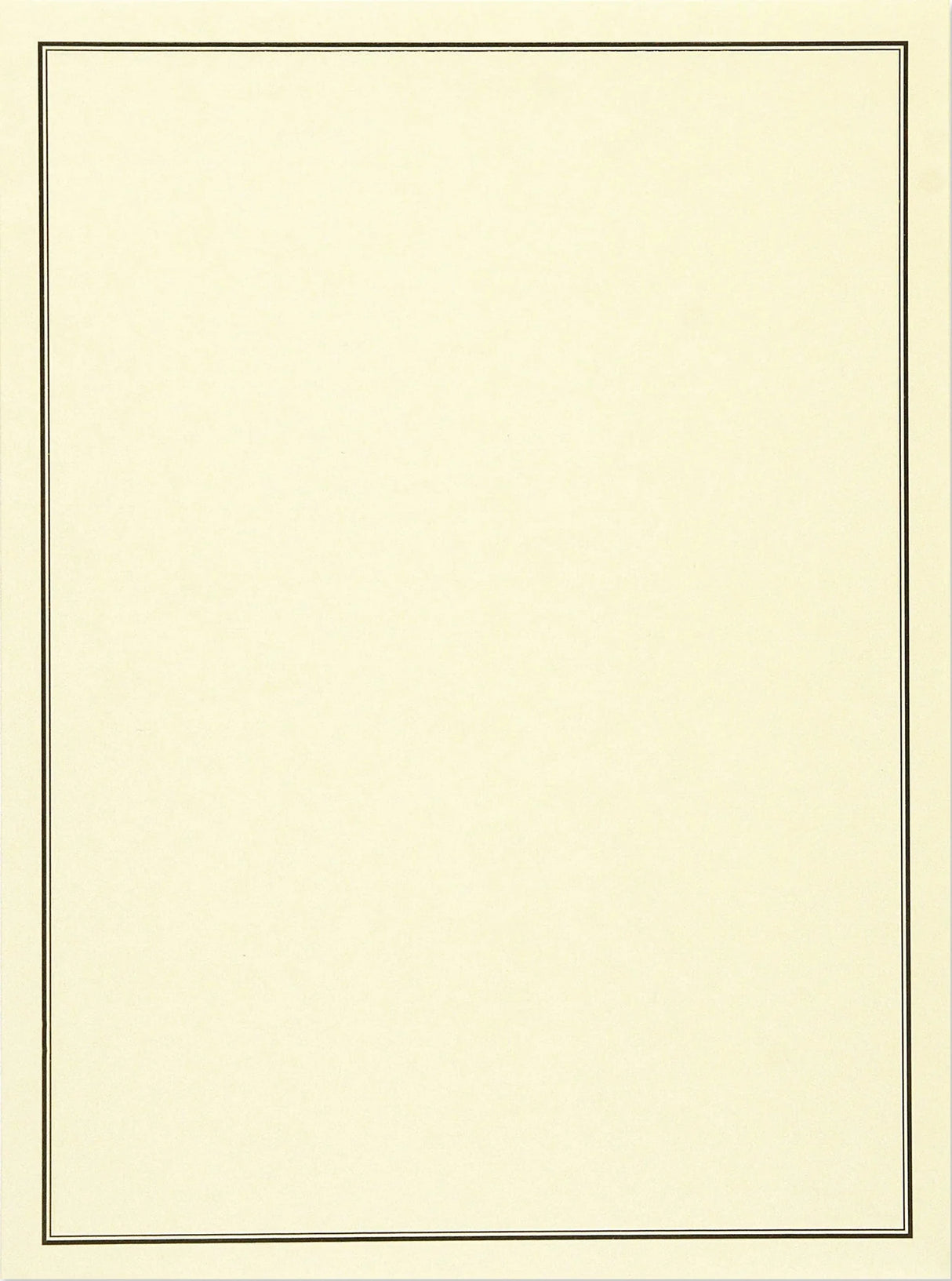 Writing Set - Black & Cream