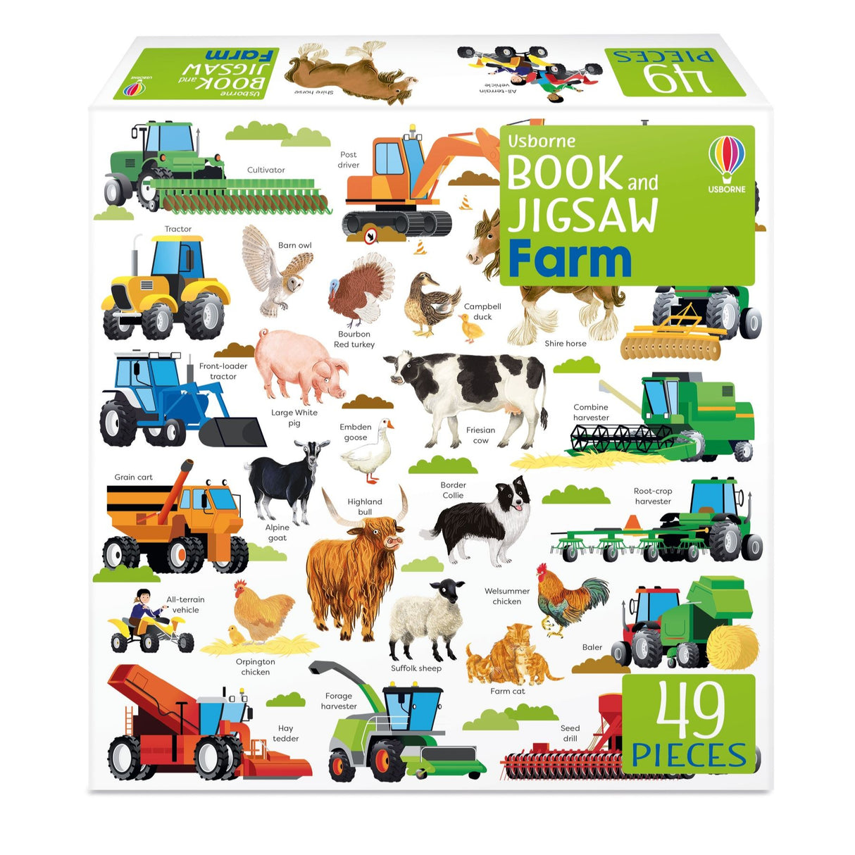Book & Jigsaw - Farm