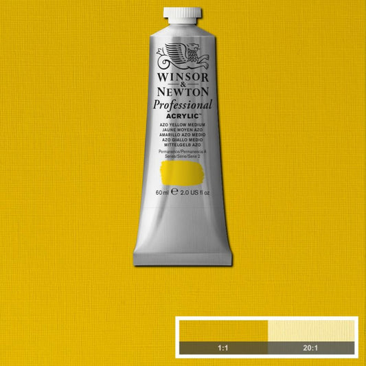 60ml Nickel Azo Yellow - Professional Acrylic