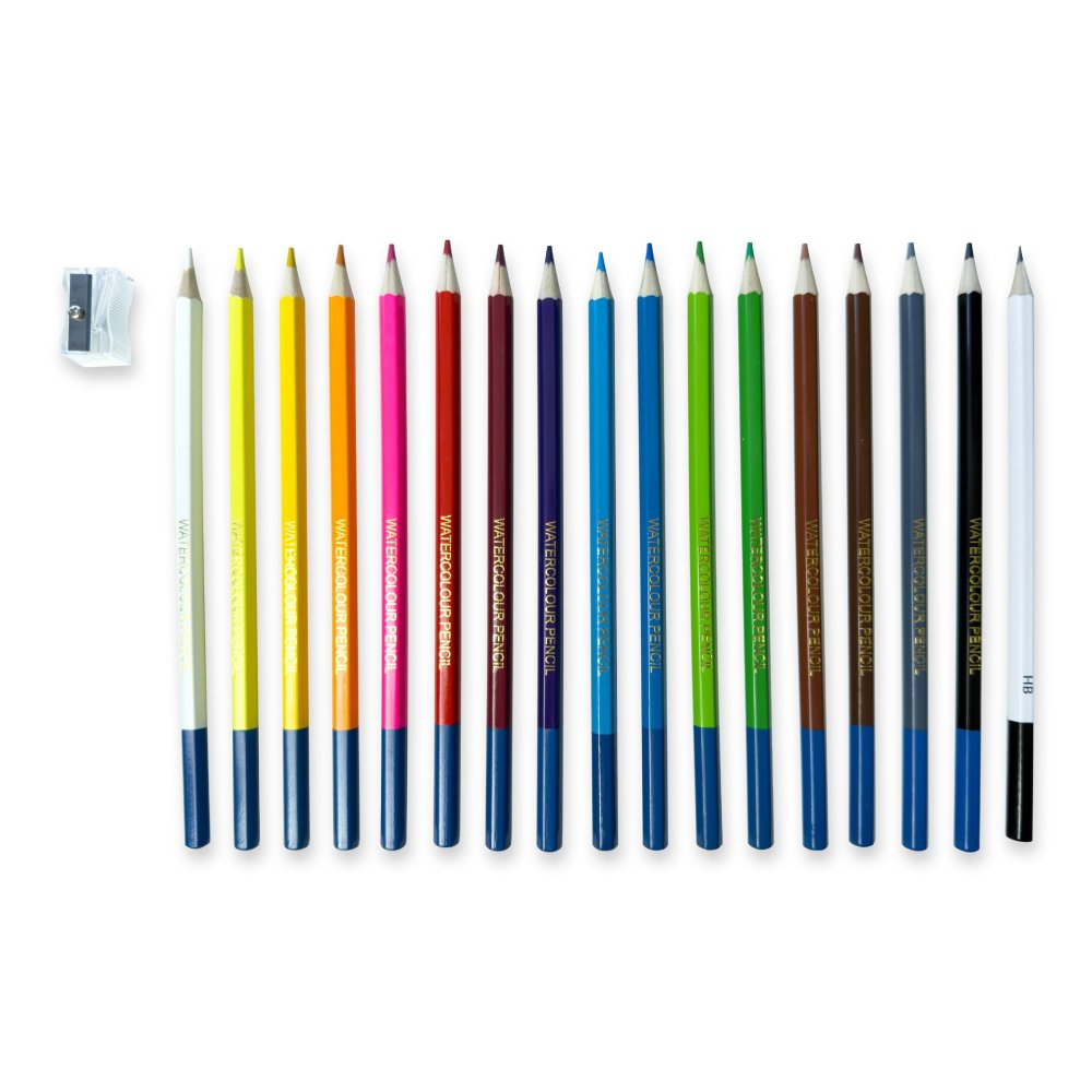 Elements Watercolour Collection Tin (34 Pieces)