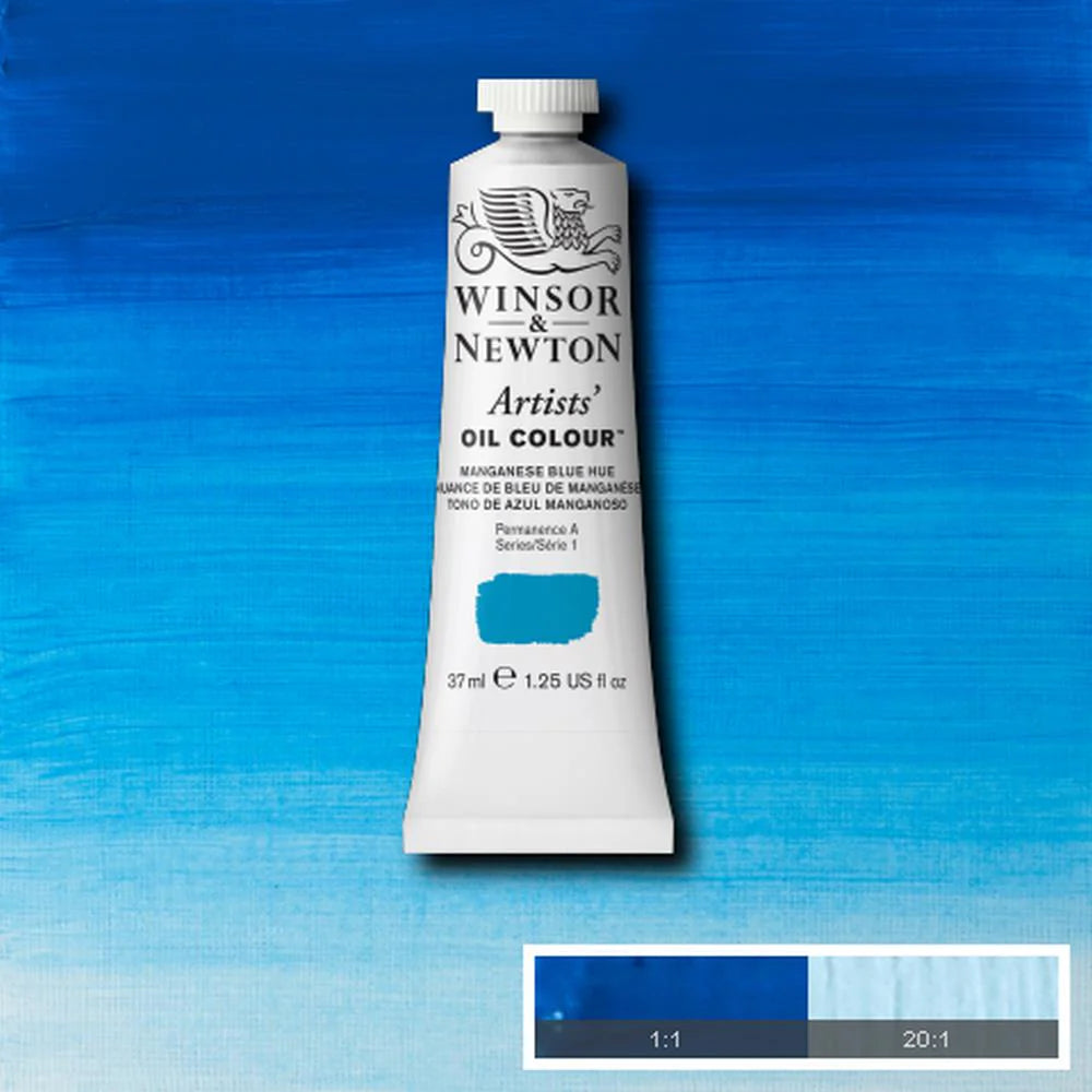Artists' Oil Colour 37ml Manganese Blue Hue