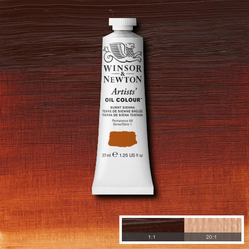 Artists' Oil Colour 37ml Burnt Sienna