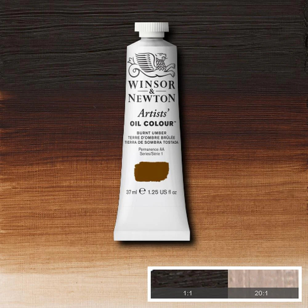 Artists' Oil Colour 37ml Burnt Umber