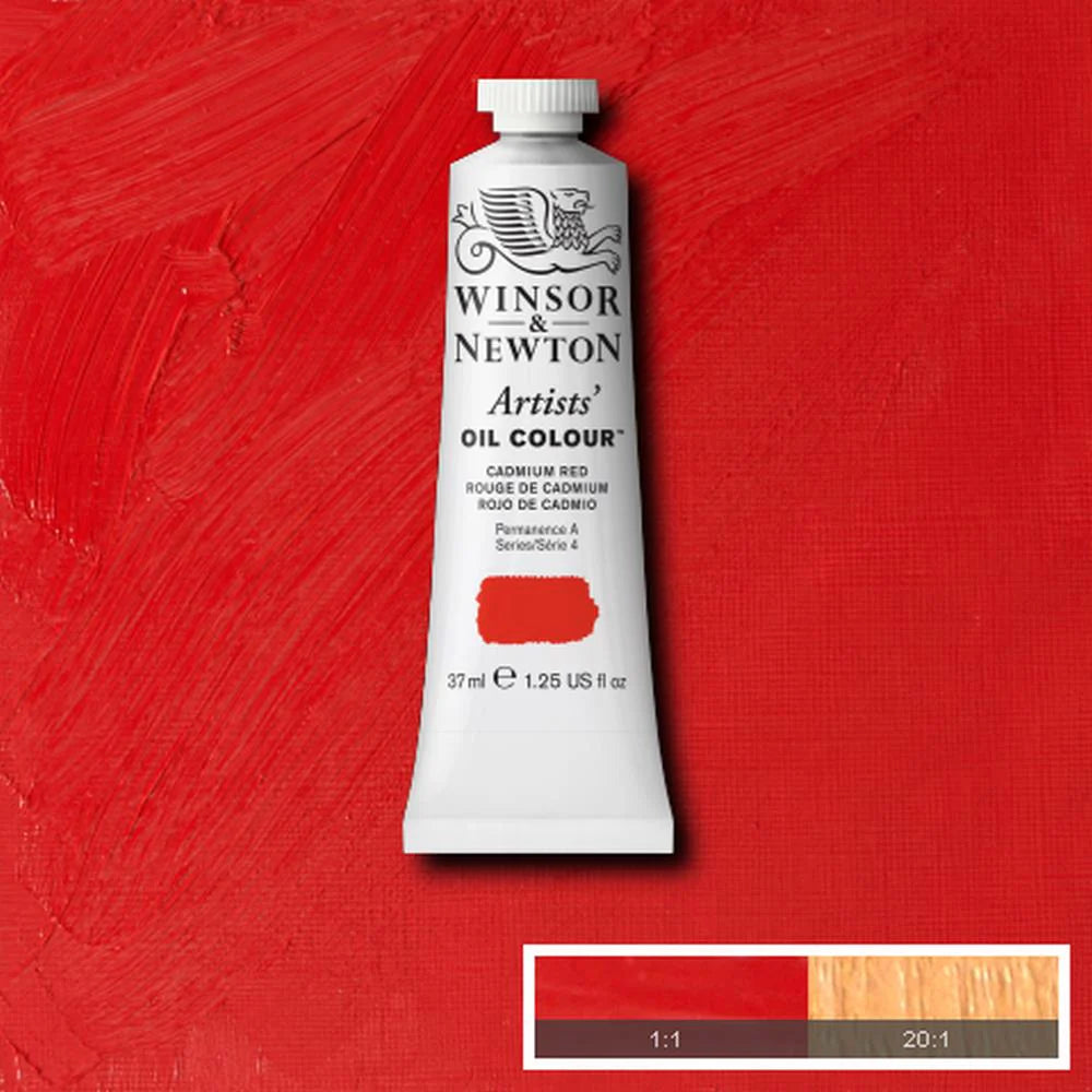 Artists' Oil Colour 37ml Cadmium Red