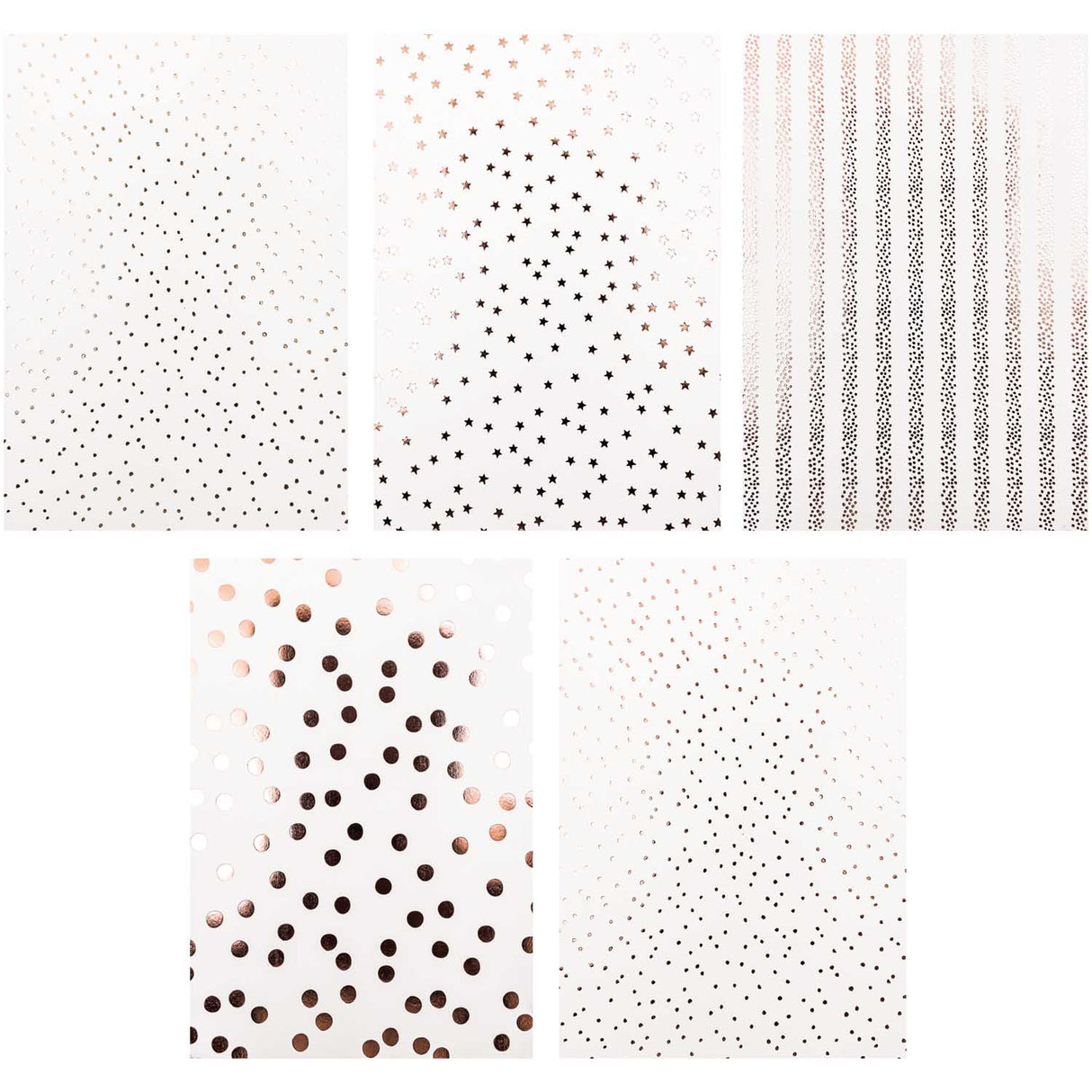 MOTIF PAPER PAD HOT FOIL, DOTS
