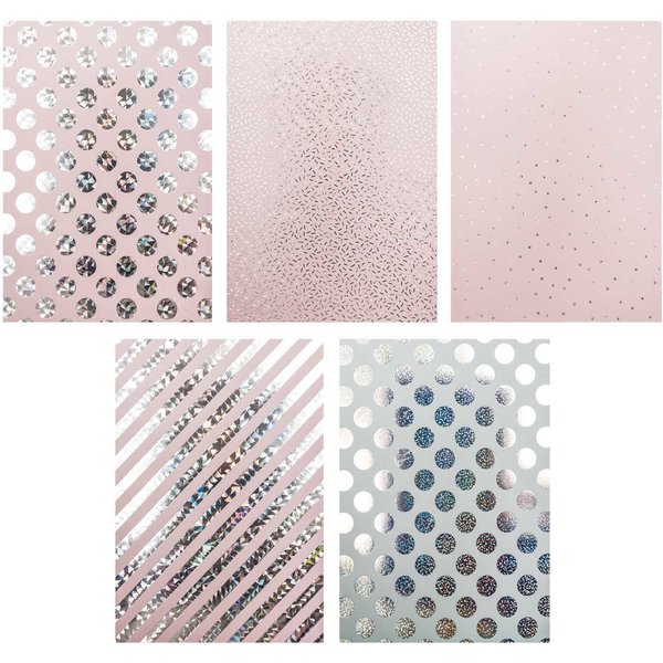 Paper Poetry motif paper block hologram 270g/m² 20 sheets Hot Foil