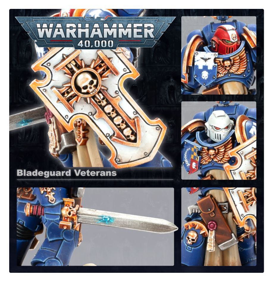 Warhammer 40'000 - Space Marines: Bladeguard Veterans
