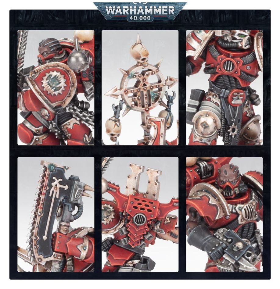 Warhammer 40,000 - World Eaters: Khorne Berserkers