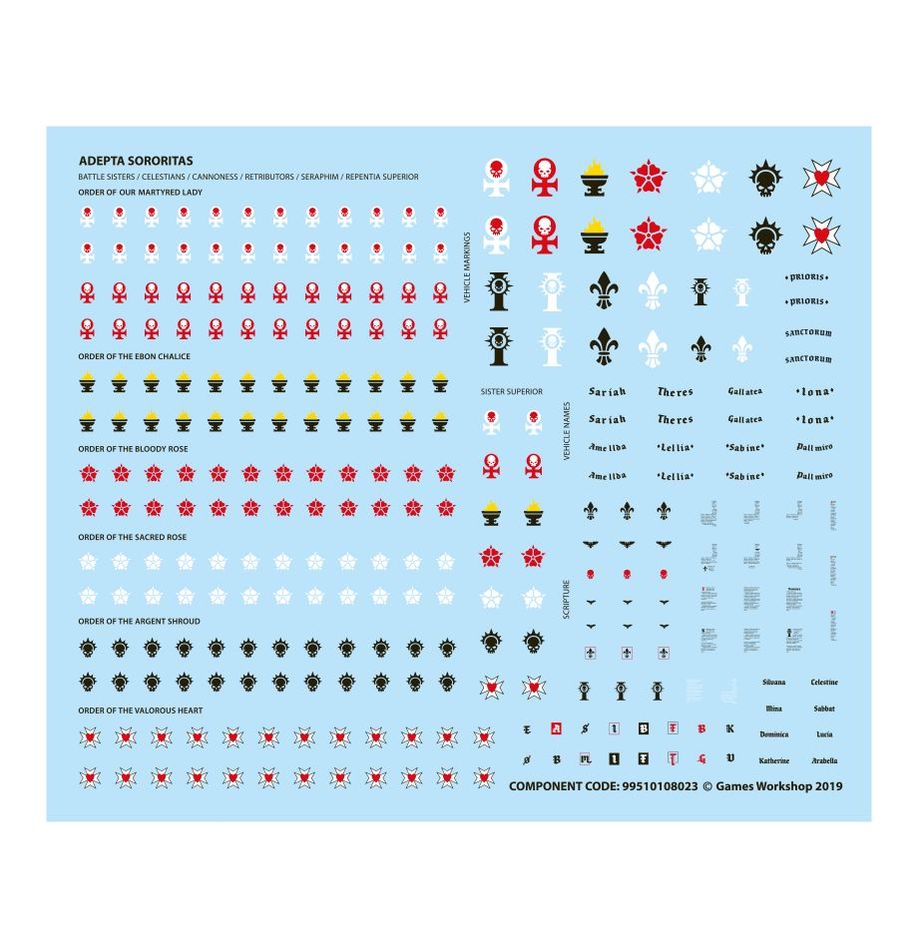 Warhammer 40,000 - Adepta Sororitas: Battle Sisters Squad