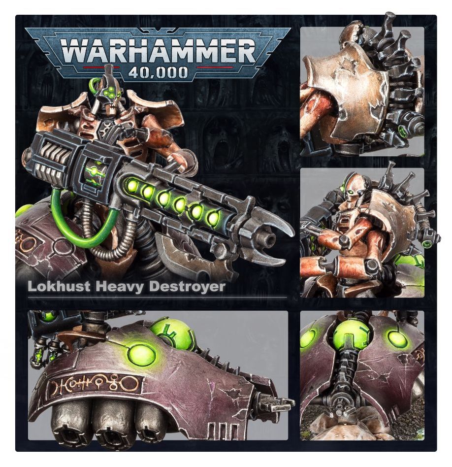 Warhammer 40,000 - Necrons: Lokhust Heavy Destroyer