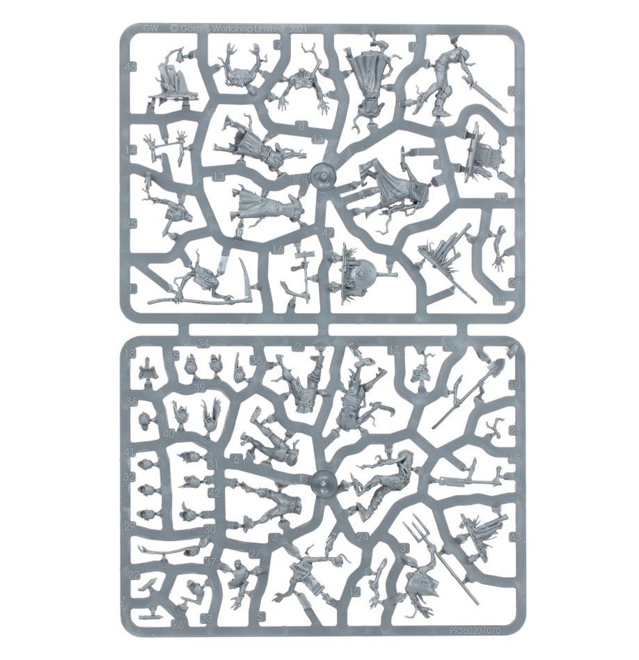 Warhammer Age of Sigmar: Soulblight Gravelords: Deadwalker Zombies