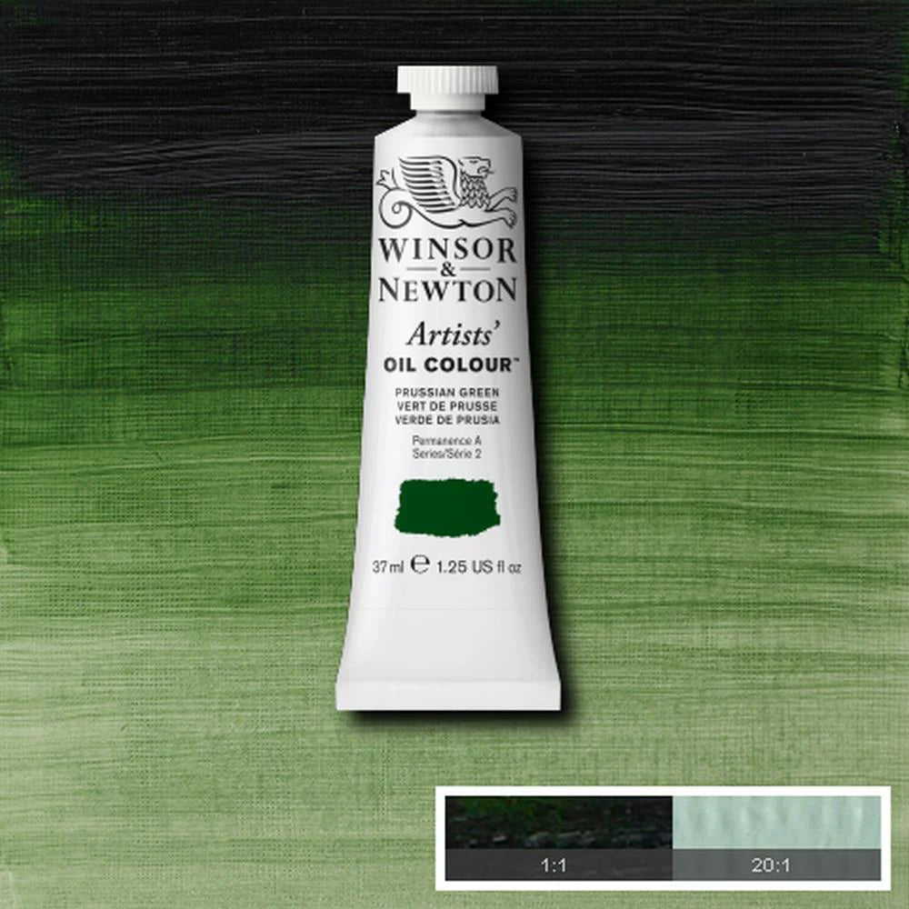 Artists' Oil Colour 37ml Prussian Green