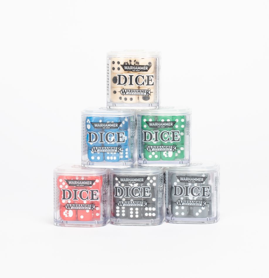 Warhammer Citadel 12mm Dice Set (Assorted Colours)