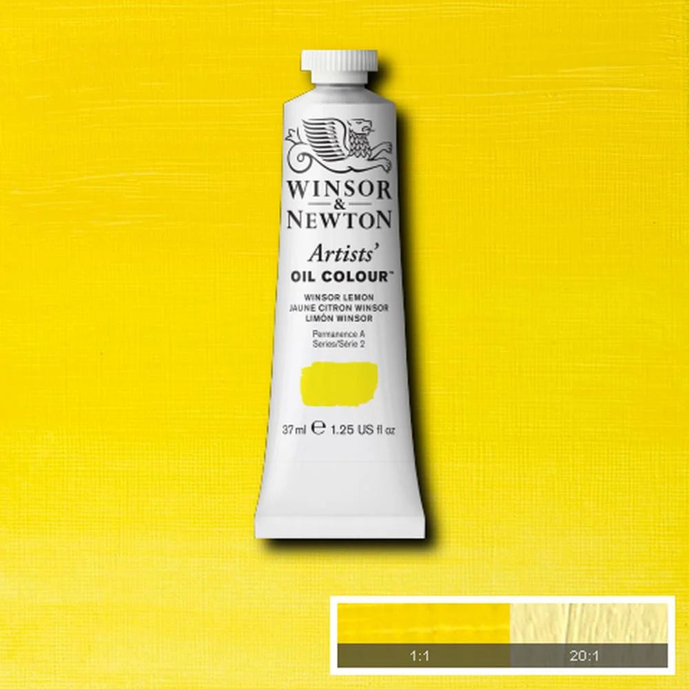 Artists' Oil Colour 37ml Winsor Lemon