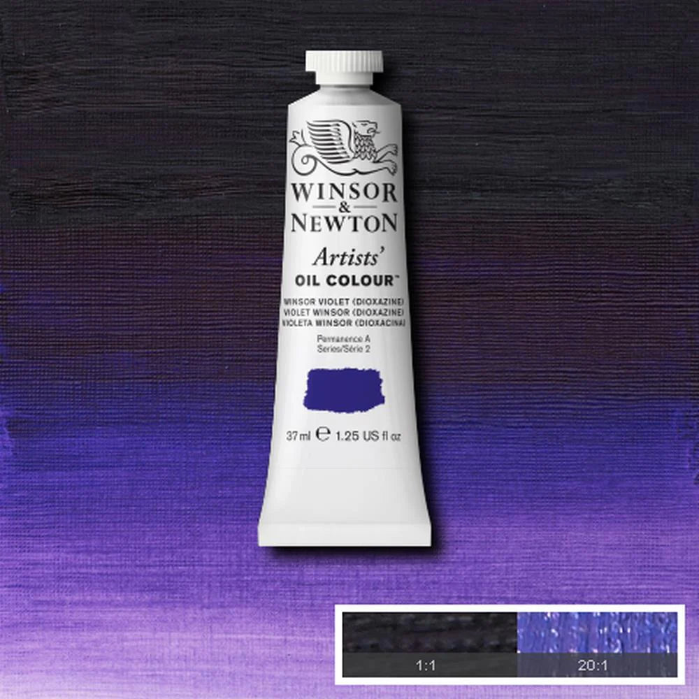 Artists' Oil Colour 37ml Winsor Violet Dioxazine