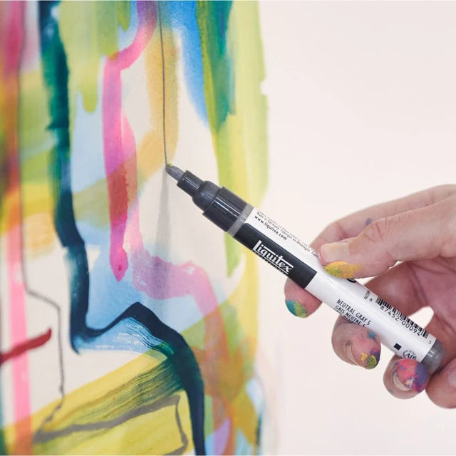 Liquitex Acrylic Marker 2mm - Cadmium Red Light Hue