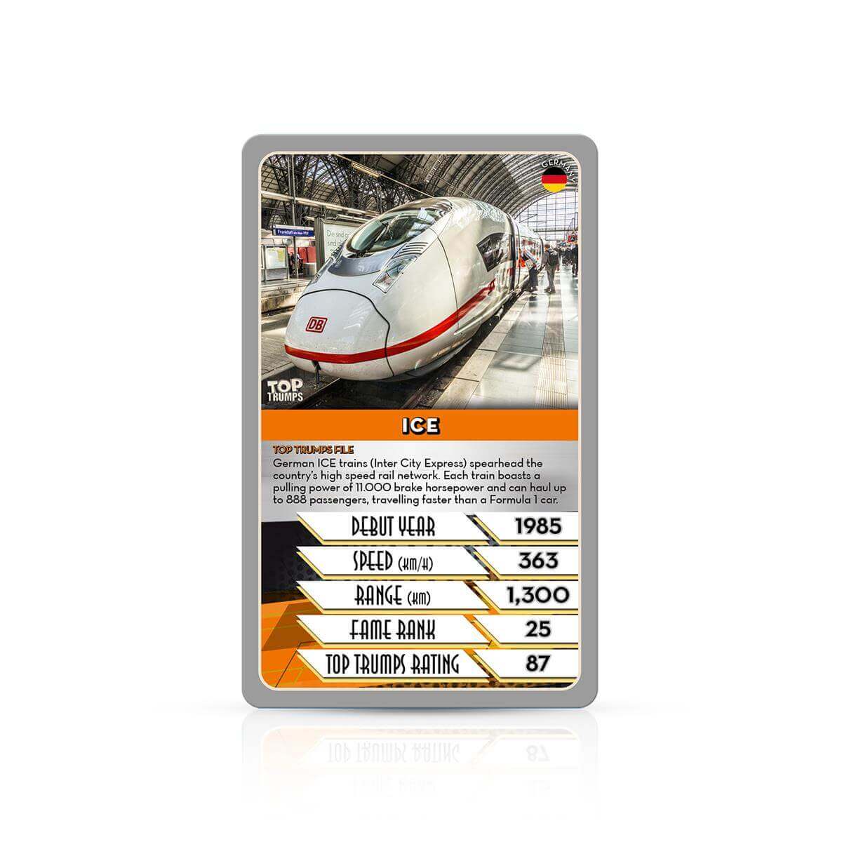 Top Trumps Card Game - Trains