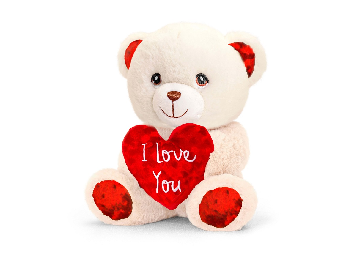 20cm Keeleco Valentines Sentiments Bear