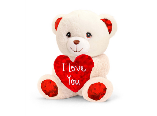 20cm Keeleco Valentines Sentiments Bear