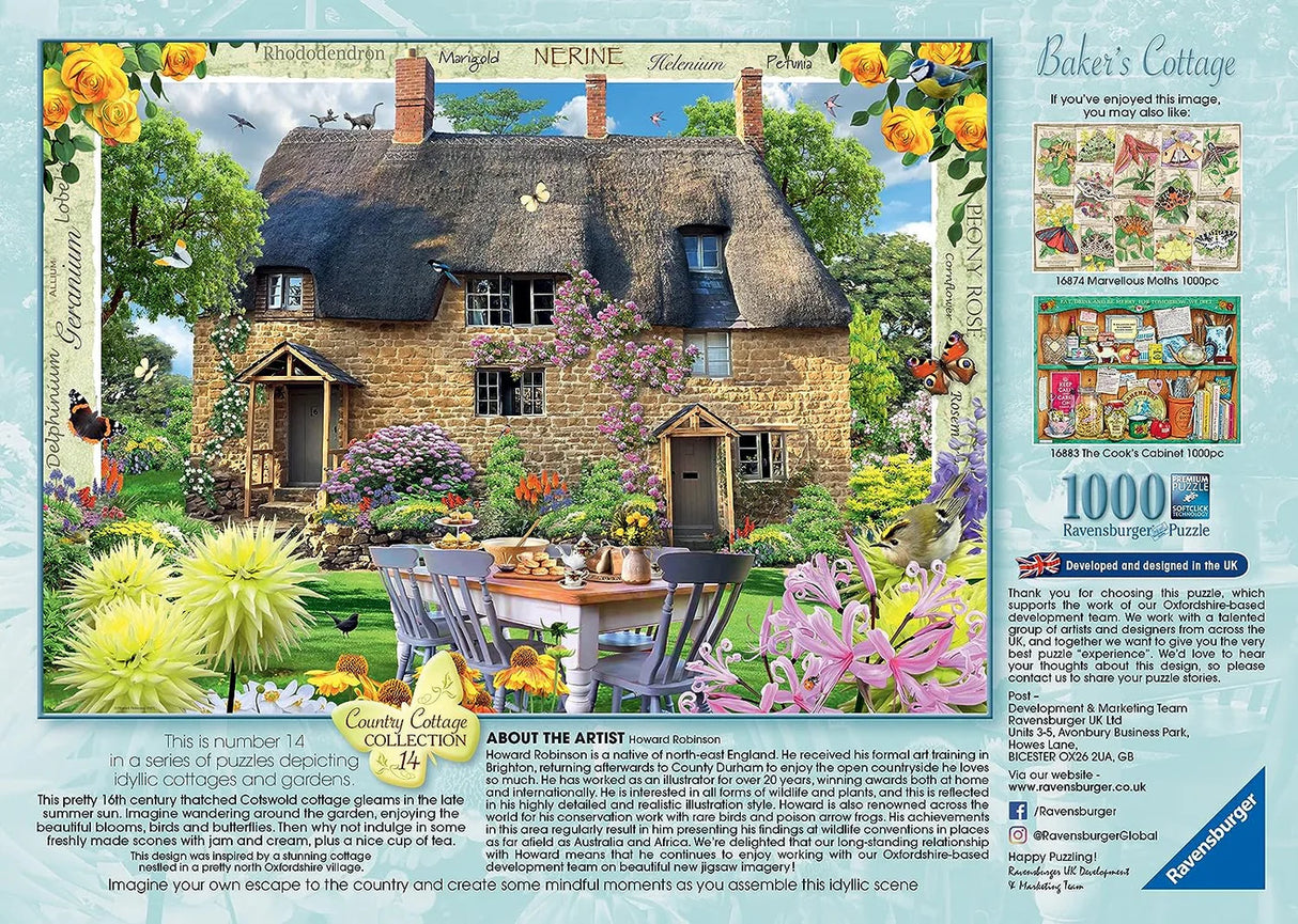 1000 Piece Jigsaw Puzzle - Bakers Cottage
