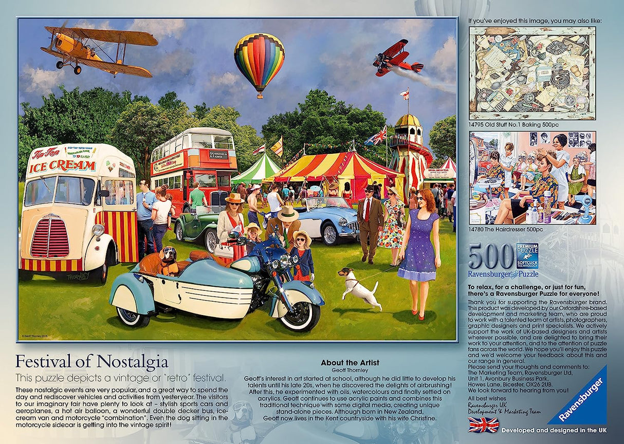 Festival Of Nostalgia 500 Piece Jigsaw Puzzle