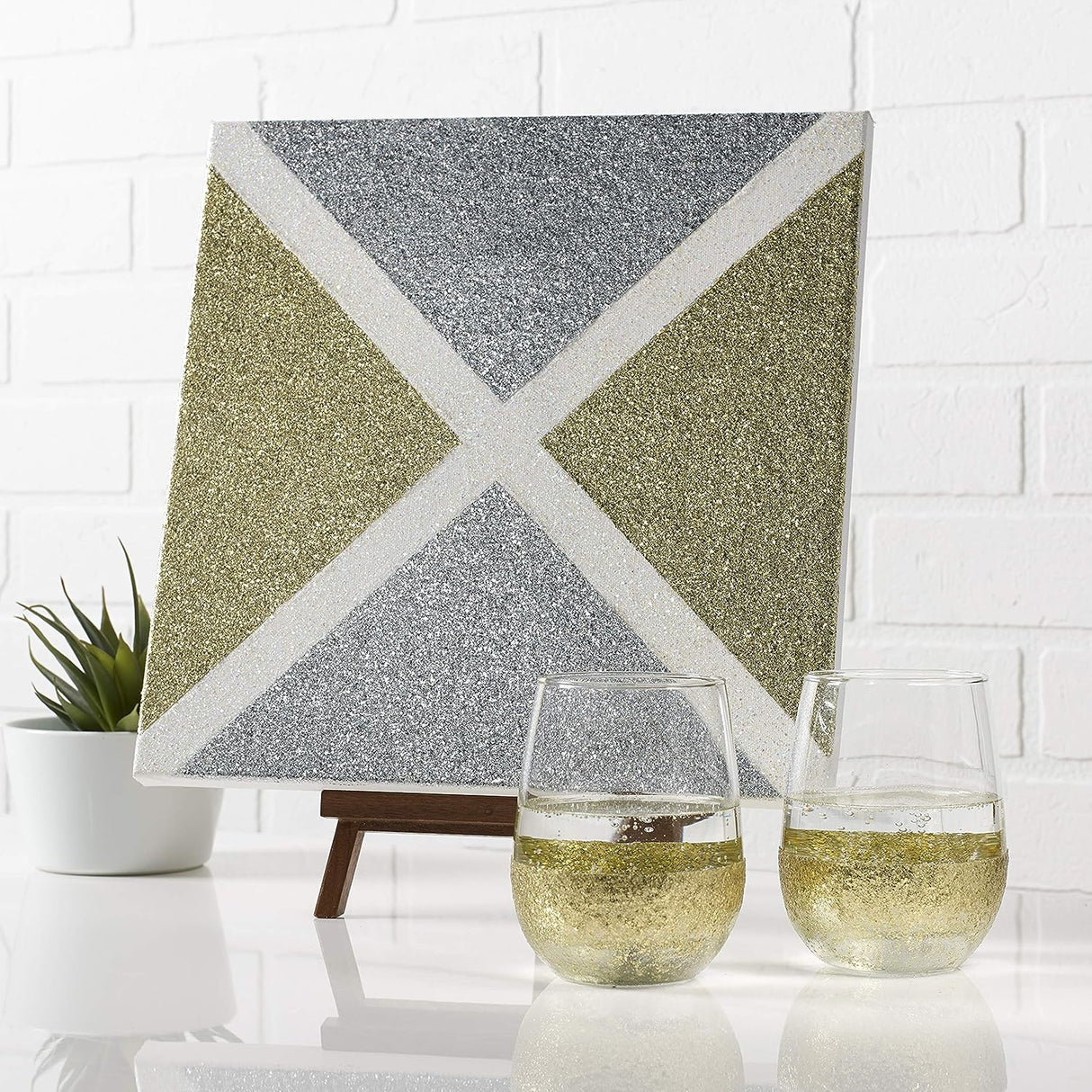 Mod Podge Mega Glitter Gold 8oz/236ml