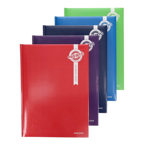 2025/2026 Page A Day Academic Diary A4 (Assortment)