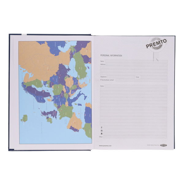 2025/2026 Page A Day Academic Diary A4 (Assortment)