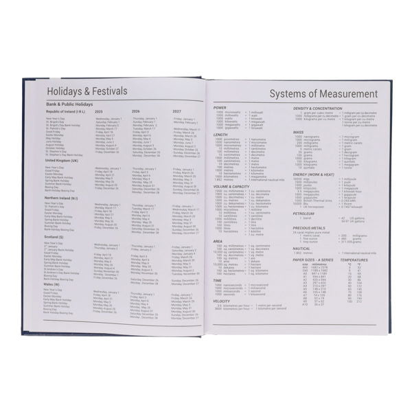 2025/2026 Page A Day Academic Diary A4 (Assortment)