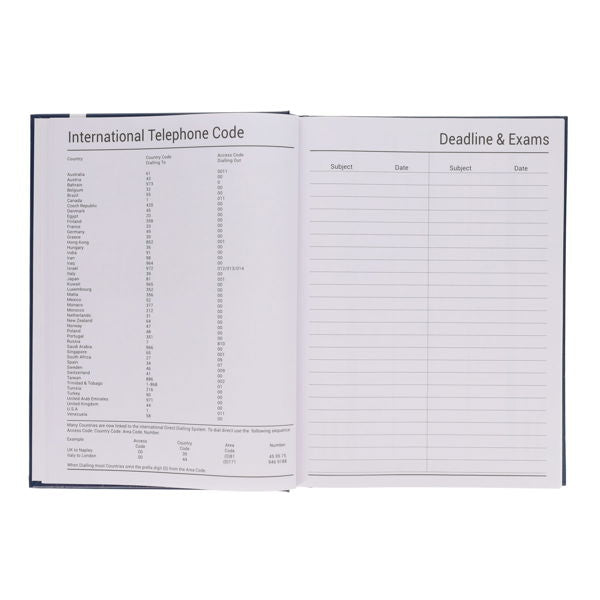 2025/2026 Page A Day Academic Diary A4 (Assortment)