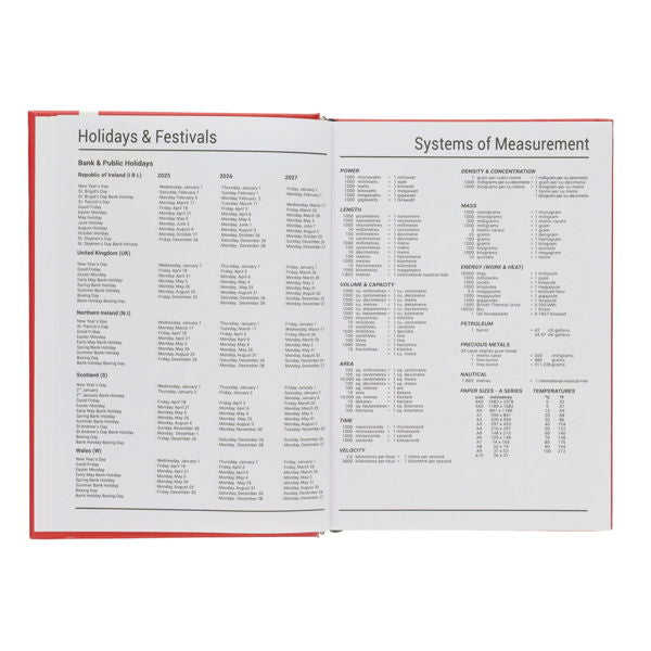 Premto 2025-2026 Page A Day Academic Diary A5