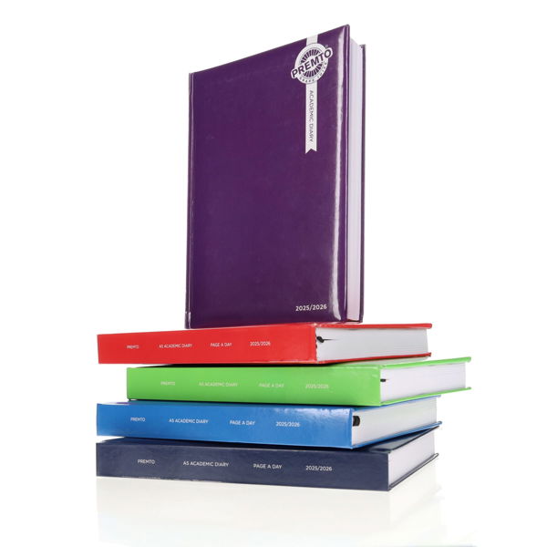 Premto 2025-2026 Page A Day Academic Diary A5