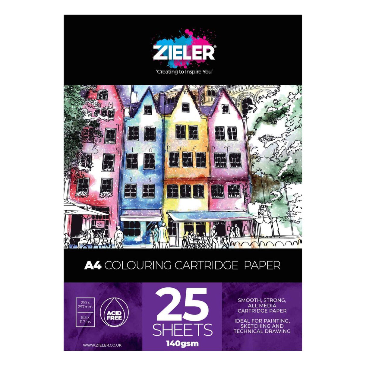 Zieler Colour Fineliner Starter Set (20 Pieces)
